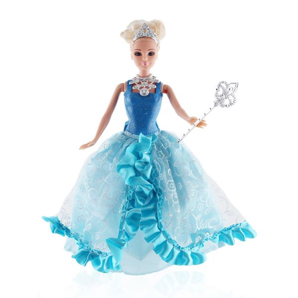 Kids World Păpușă BONNIE PRINCESS albastru