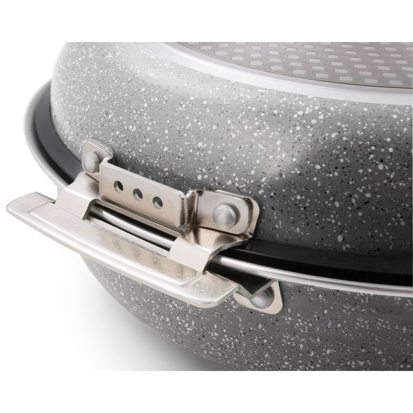 De Gusto Tigaie dublă DOUBLEPAN 2în1, 27 cm și 29 cm