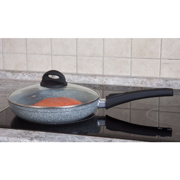 De Gusto Tigaie 24 cm cu mâner detașabil STONITE