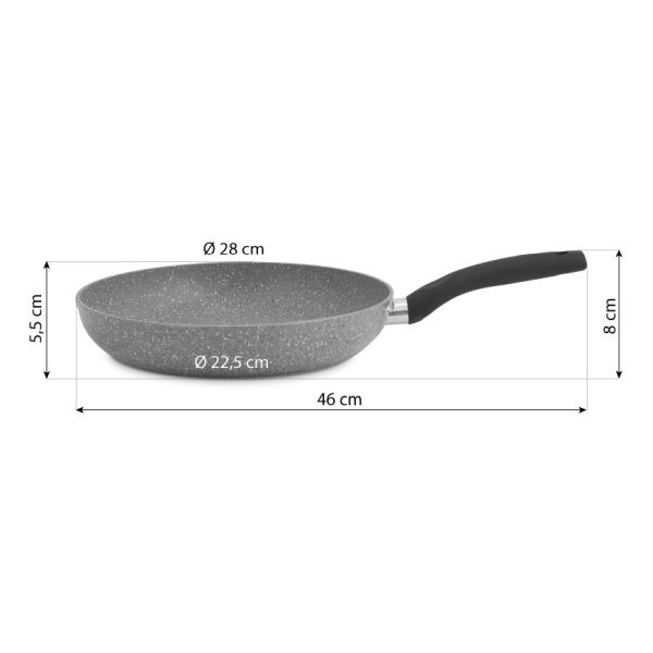 De Gusto Tigaie STONITE 28 cm