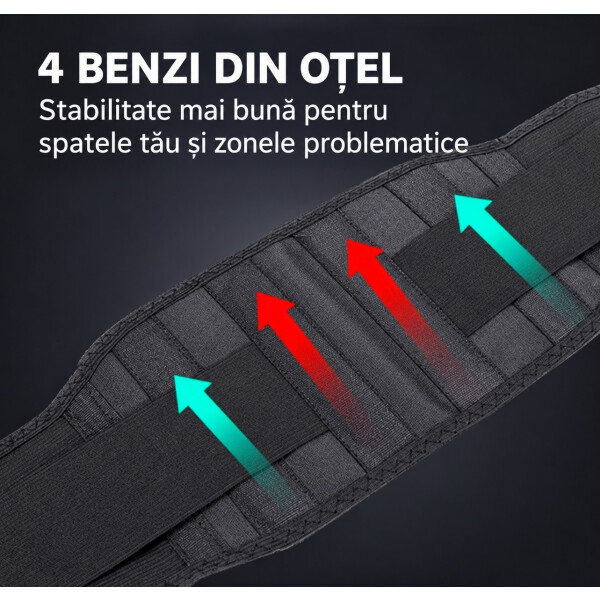 Wellife Centură de masaj cu autoîncălzire TOURMALINE