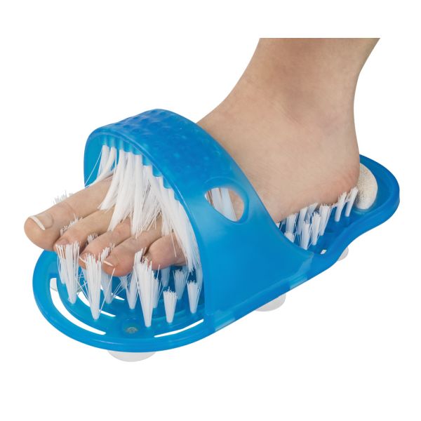 HomeLife Papuci pedichiură 2in1 albastru