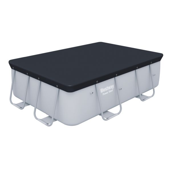 Bestway Prelată de piscină pentru piscina Power Steel 2,82 x 1,96 x 0,84 m