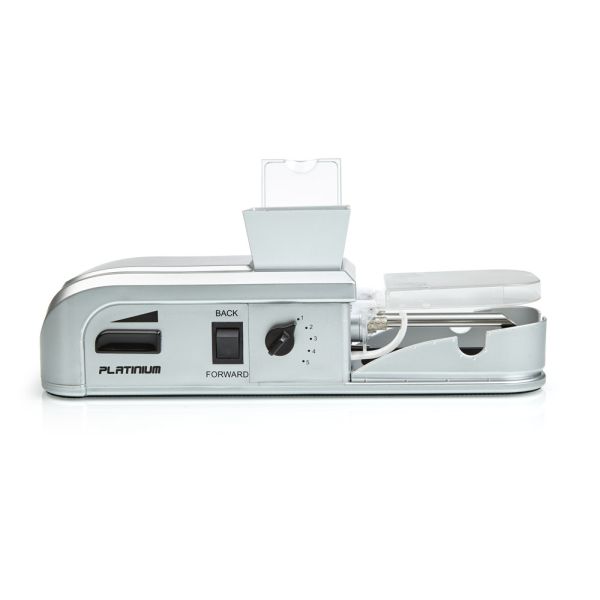 Platinium Aparat electric pentru umplut țigări - argintiu