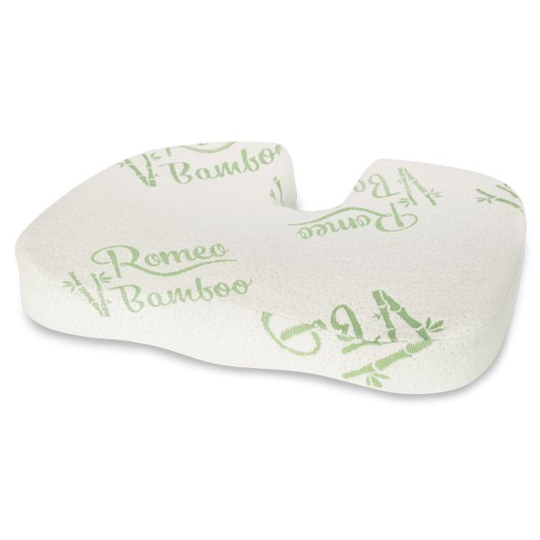 Romeo Pernă ortopedică pentru șezut MEMORY BAMBOO 45 x 36 x 6 cm