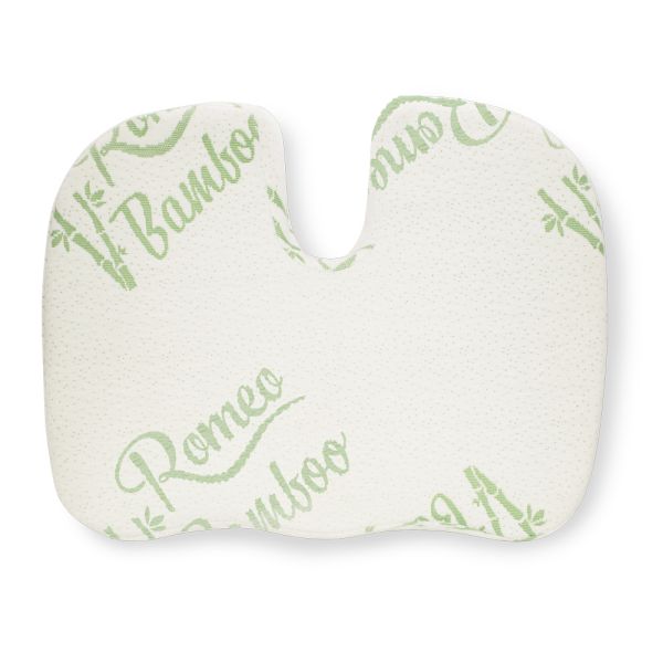 Romeo Pernă ortopedică pentru șezut MEMORY BAMBOO 45 x 36 x 6 cm