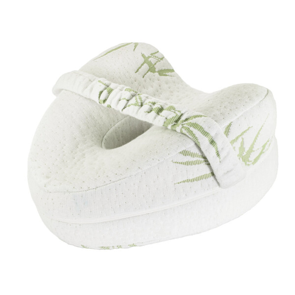 Romeo Pernă ergonomică pentru genunchi MEMORY BAMBOO DELUXE 25 x 25 x 15 cm