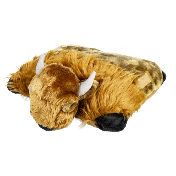 Kids World Pernă de pluș bizon, 19 cm