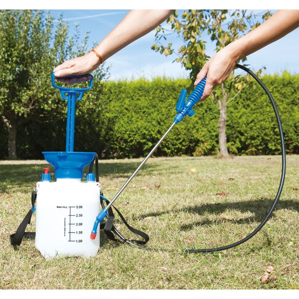 Garden King Pulverizator manual 5 l albastru-alb