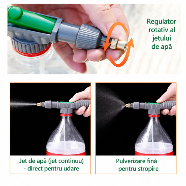 Garden King Pulverizator manual sub presiune pentru sticle PET