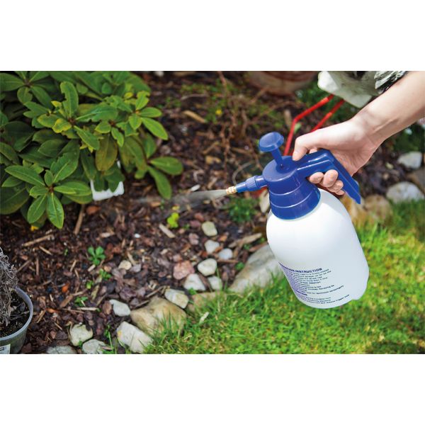 Garden King Pulverizator manual cu presiune 2 l albastru-alb