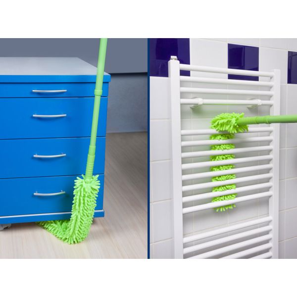 MAXXX Pămătuf de praf FLEXI 2 în 1 cu mâner telescopic