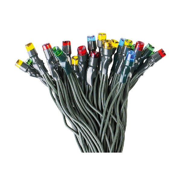 Platinium Instalație de lumină solară LED 100 diode, 10 m, multicolor