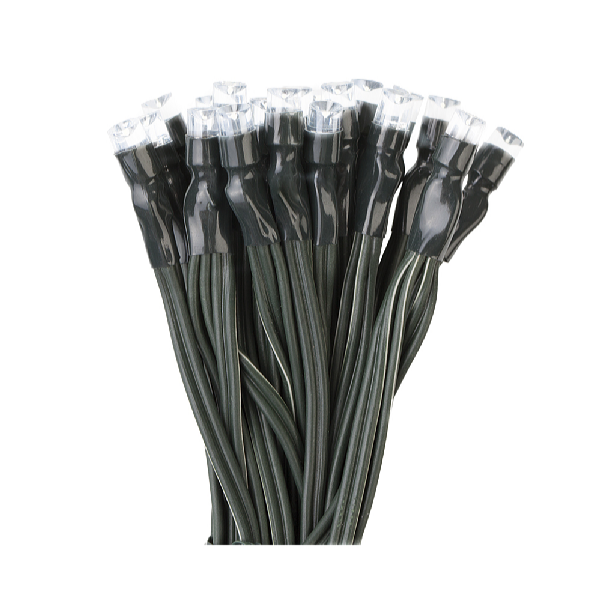 Platinium Instalație de lumină solară LED 200 diode, 20 m, alb cald