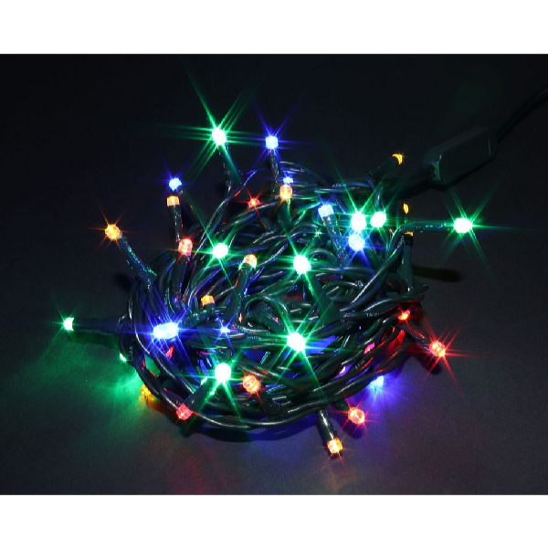 Platinium Instalație de lumină solară LED 100 diode, 10 m, multicolor