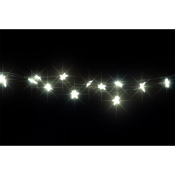 Platinium Iluminat LED de Crăciun 50 diode, stele, alb rece