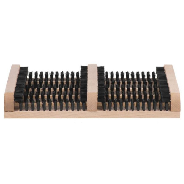 STREND PRO Perie preș curățare pantofi lemn, GECO 36 x 26,5 x 5,5 cm,