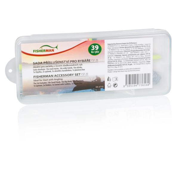 Fisherman Set accesorii pentru pescuit 39 buc FSP-39