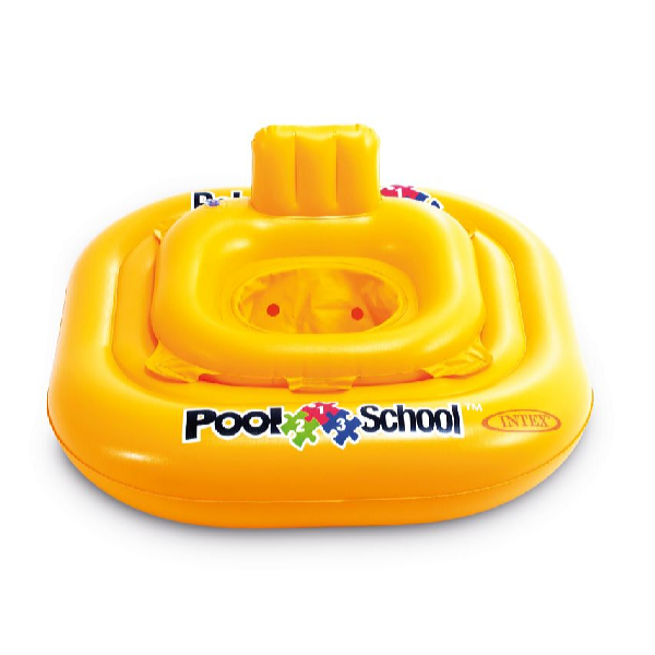 Intex Scaun gonflabil pentru copii Pool School Deluxe 79 x 79 cm