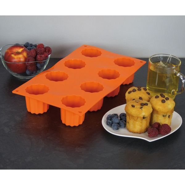 De Gusto Formă din silicon pentru muffins MF8D