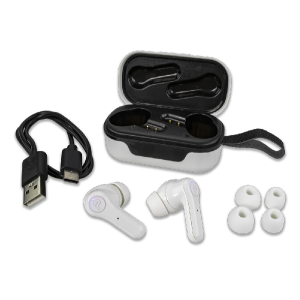 Platinium Căști wireless AIR BASS PRO 18 alb YYK-ANC