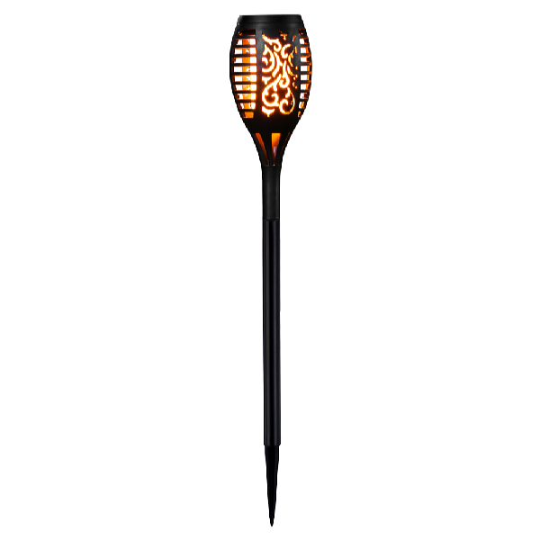 Garden King Lămpi solare torță 12 LED SL-7105 set de 4 bucăți