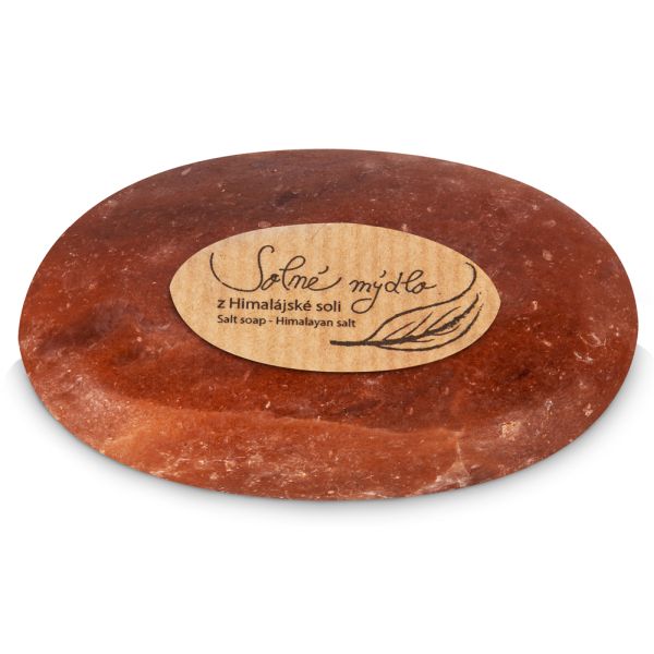 Wellife Săpun de sare din Himalaya oval 200 g roșu