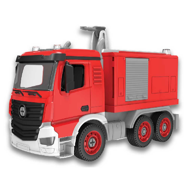 Kids World Set de construcție LOGIS AUTO pompieri