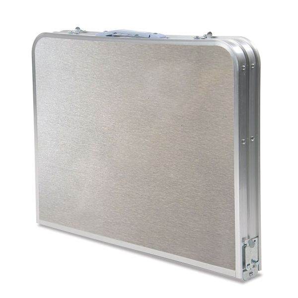 Garden King Masă de camping pliabilă cu plasă de depozitare 90 x 72 x 60 cm