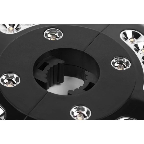 Garden King Lampă pentru umbrelă cu 24 LED cu diametrul de 20 cm