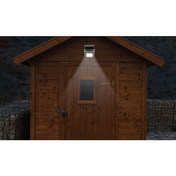 Platinium Lampă LED cu senzor de mișcare solară albă