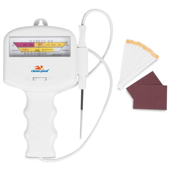 Clean Pool Tester pH și Cl pentru piscină PC100