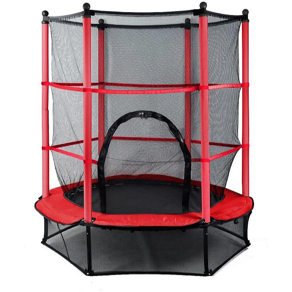Fitness King Trambulină DELUXE MINI 140 cm + plasă de protecție