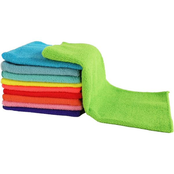 MAXXX Lavete de curățare din microfibră MICROFIBER - set de 10 bucăți.