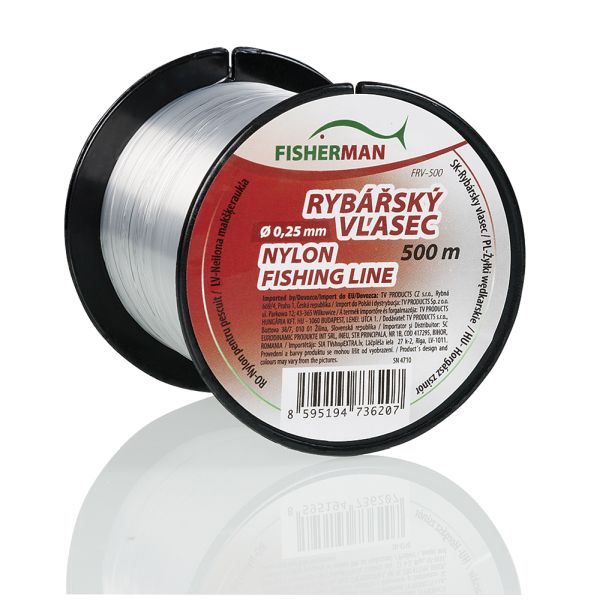 Fisherman Fir de pescuit 500 m 0,25 mm 6,8 kg FRV-500
