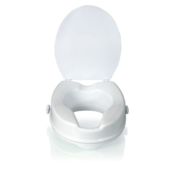 HomeLife Scaun WC cu înalțător și capac BT430