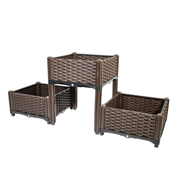 Garden King Strat înălțat modular - stâlp Multiflex