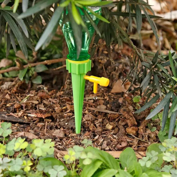 Garden King Set de irigație prin picurare pentru sticle PET - 10 buc