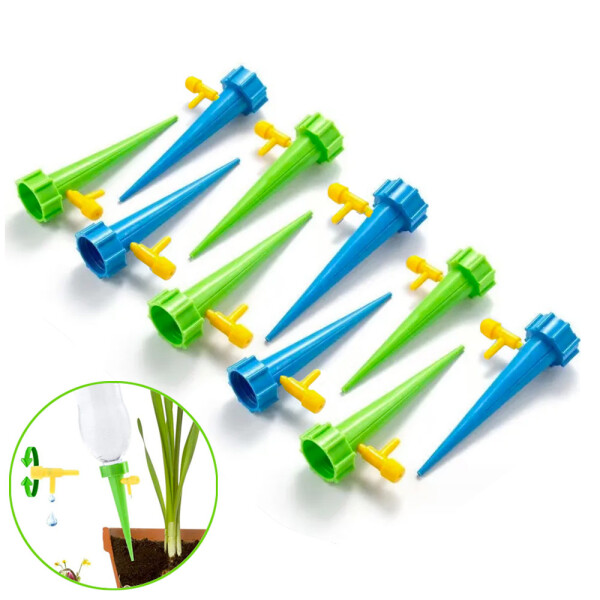 Garden King Set de irigație prin picurare pentru sticle PET - 10 buc
