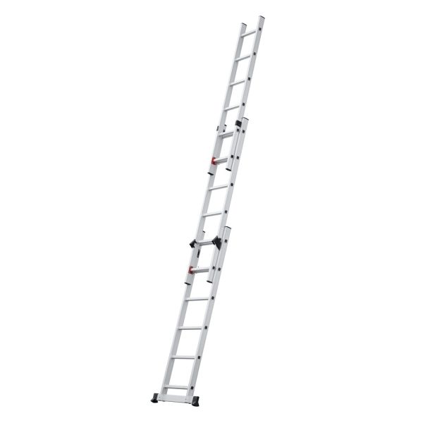 Profi Tools Scară din aluminiu 3x6 trepte AY306